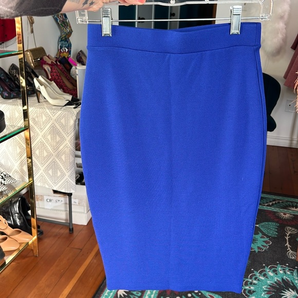 Royal Blue Tube Skirt - Picture 3 of 3